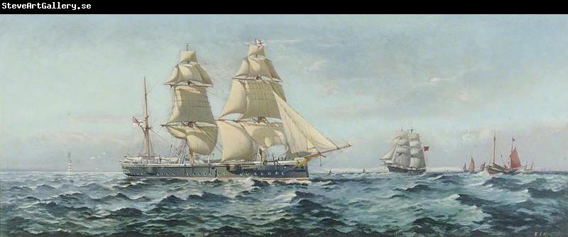 Henry J Morgan HMS 'Comus'